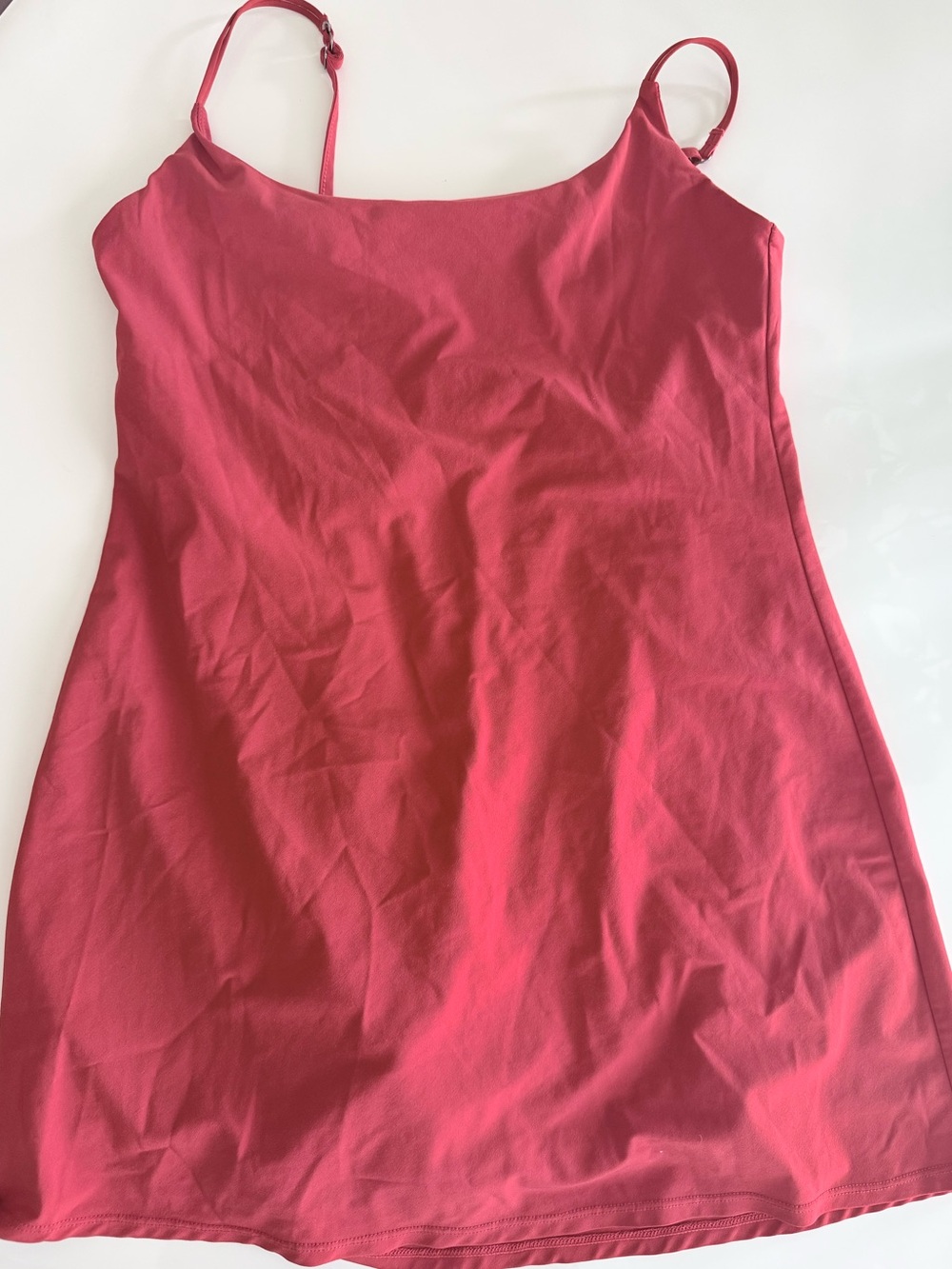 Abercrombie & Fitch Red Spaghetti Strap Dress